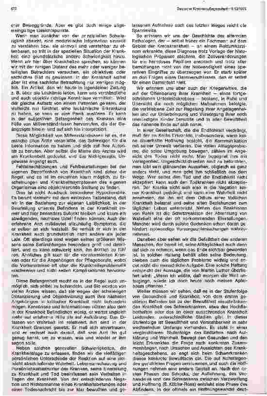 Vorschauseite 3: Die Wahrheit am Krankenbett