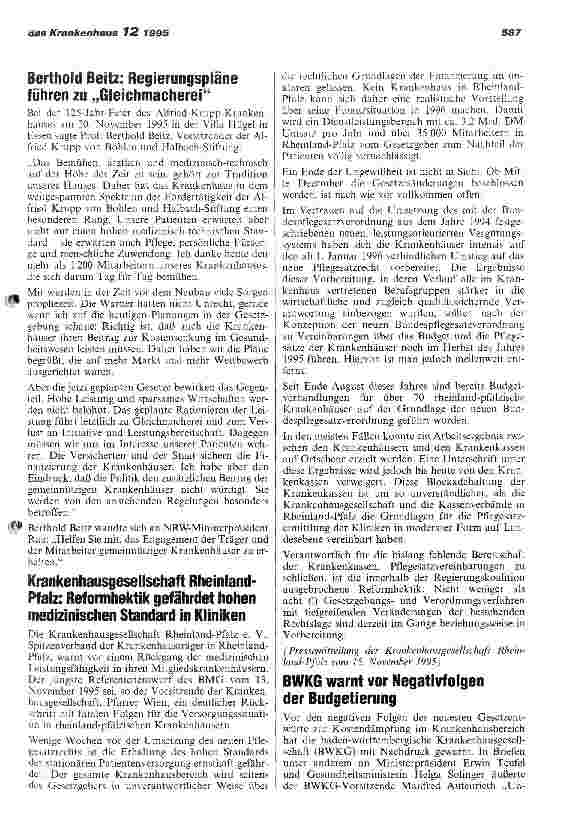Vorschauseite 4: Kritik von Verbänden und Organisationen Regierungspläne untergraben Vertrauen in die Politik