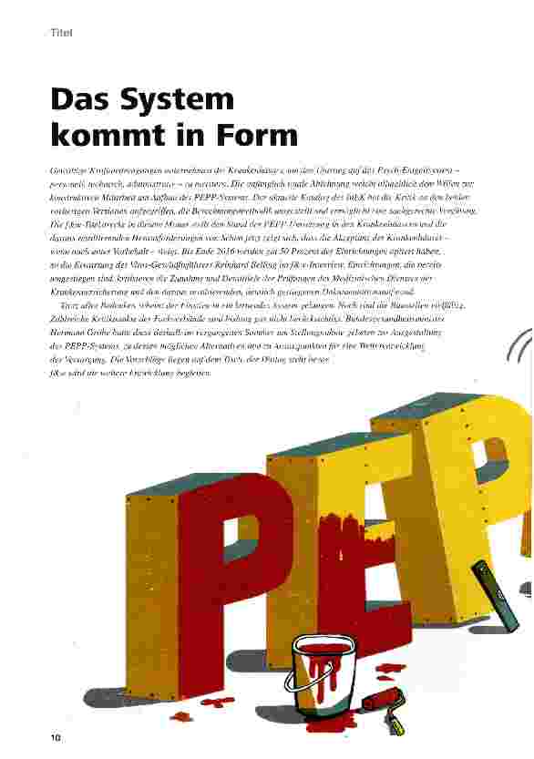 Vorschauseite 1: Das System kommt in Form