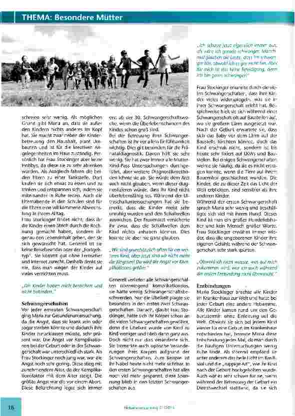Vorschauseite 2: Jedes Kind ist, als wäre es mein erstes!