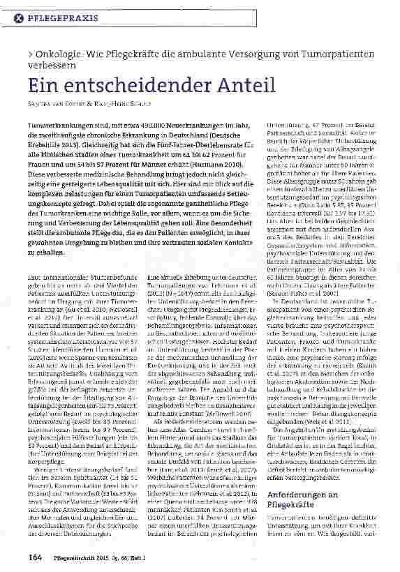 Vorschauseite 1: Ein entscheidender Anteil