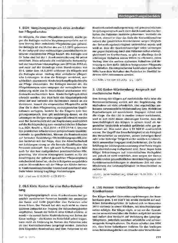 Vorschauseite 3: BGH: Erfolgsprämie für die Kundengewinnung