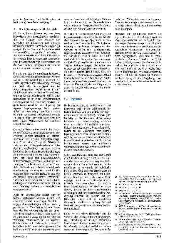 Vorschauseite 3: Verschobene Verantwortung - Die Evaluation des Ambulantisierungsprogramms in Hamburg