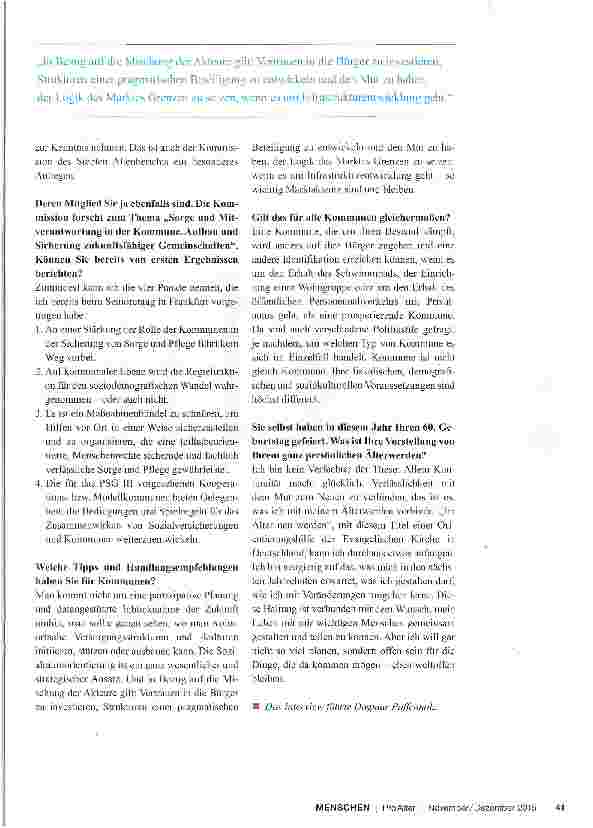 Vorschauseite 4: Damit aus Fremden Nachbarn werden