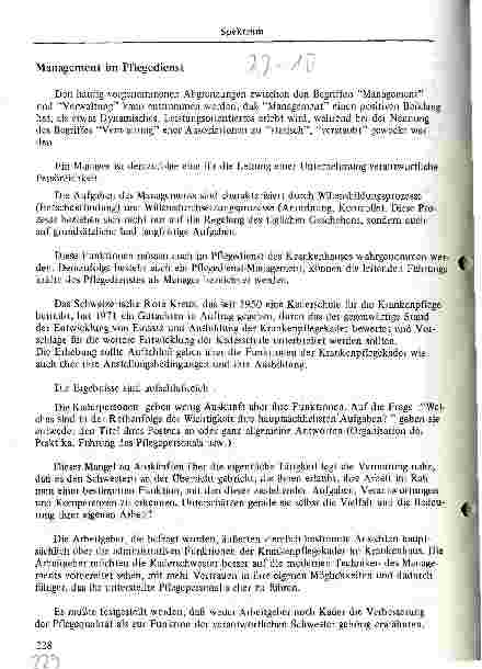 Vorschauseite 1: Management im Pflegedienst