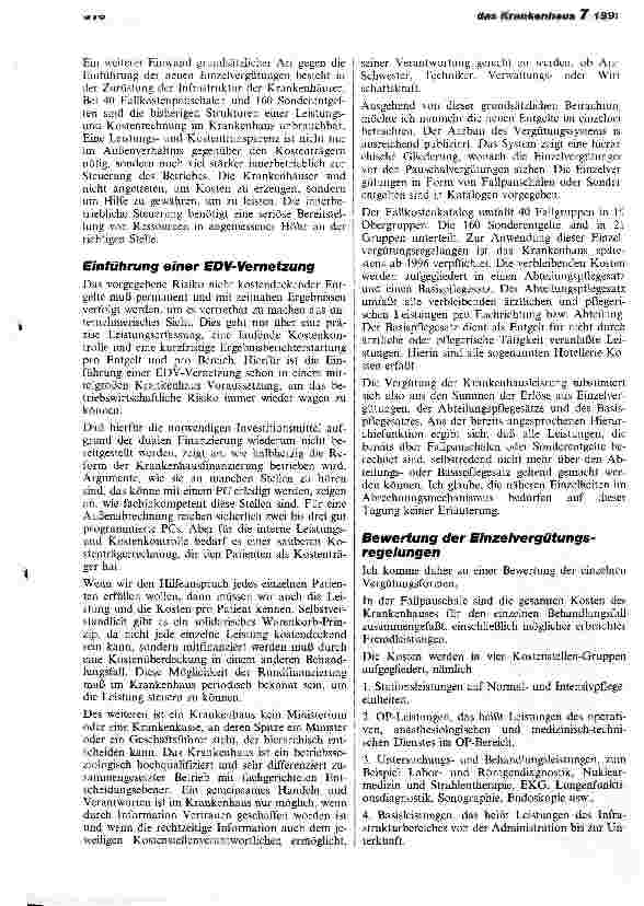 Vorschauseite 4: Risiken und Chancen der neuen Entgelte