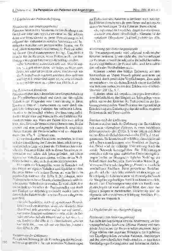 Vorschauseite 3: Versorgungskontinuität durch Pflegeüberleitung - die Perspektive von Patienten und Angehörigen