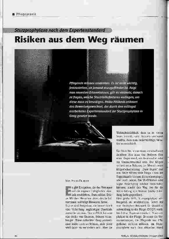 Vorschauseite 1: Risiken aus dem Weg räumen