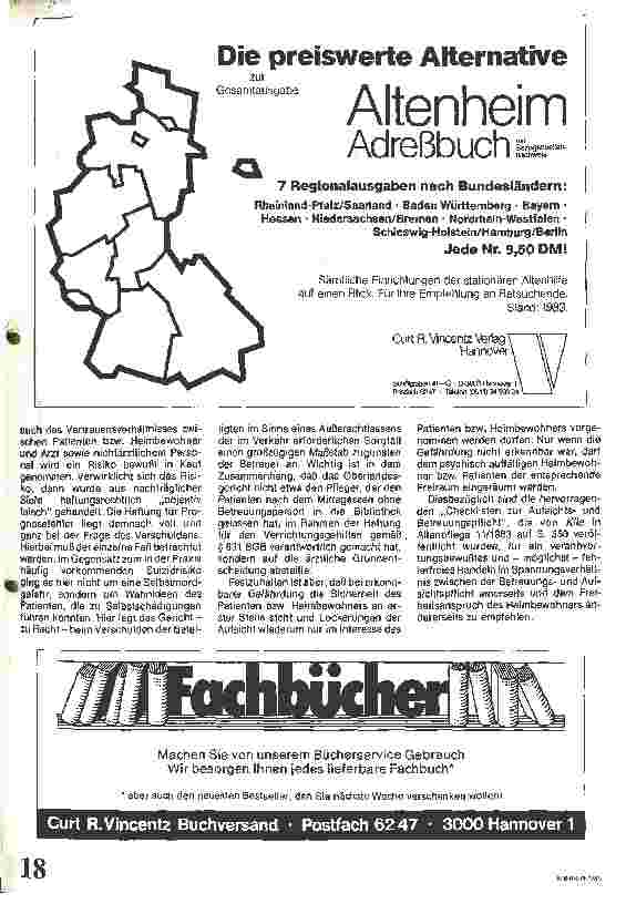 Vorschauseite 3: Aufsichtspflicht gegenüber verwirrten Heimbewohnern