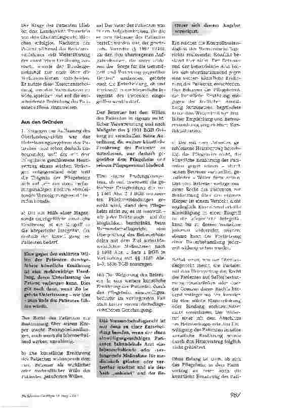 Vorschauseite 2: Der BehandlungsabbruchGegen den Willen des Pflegeheims und des Pflegepersonals