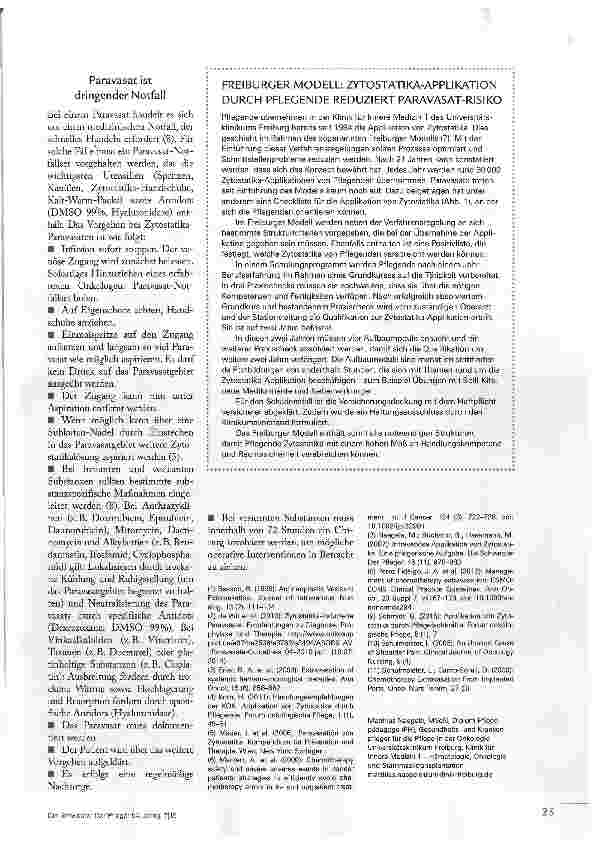Vorschauseite 4: PARAVASATE VERMEIDEN