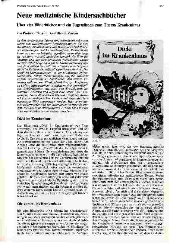 Vorschauseite 1: Neue medizinische Kindersachbücher