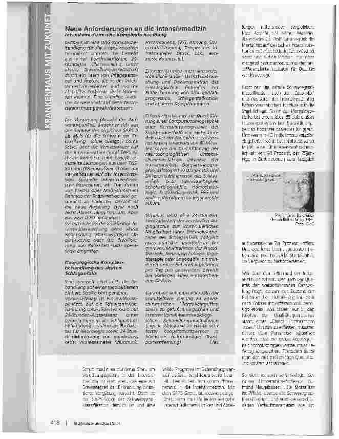 Vorschauseite 3: Vergütungswechsel auf intensiv