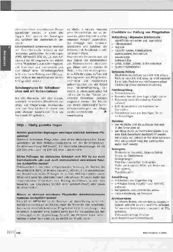 Vorschauseite 3: Bettencheck