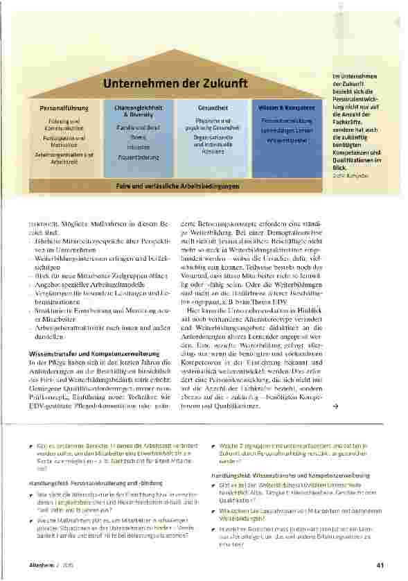 Vorschauseite 4: Das Unternehmen alternsgerecht gestalten