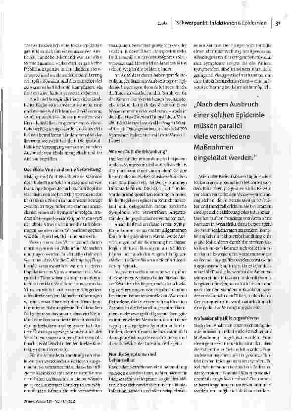 Vorschauseite 2: Eine nie gekannte Herausforderung