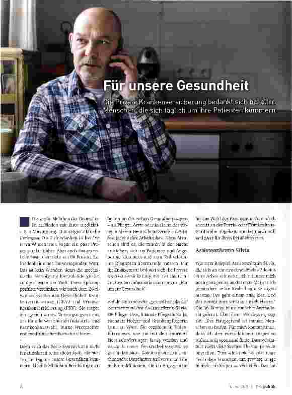 Vorschauseite 1: Für unsere Gesundheit