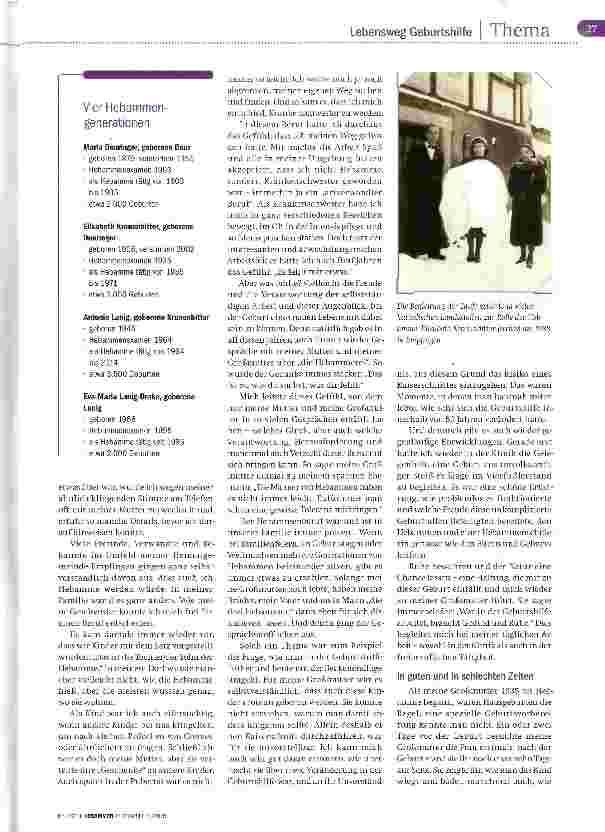 Vorschauseite 2: Berufung in der vierten Generation
