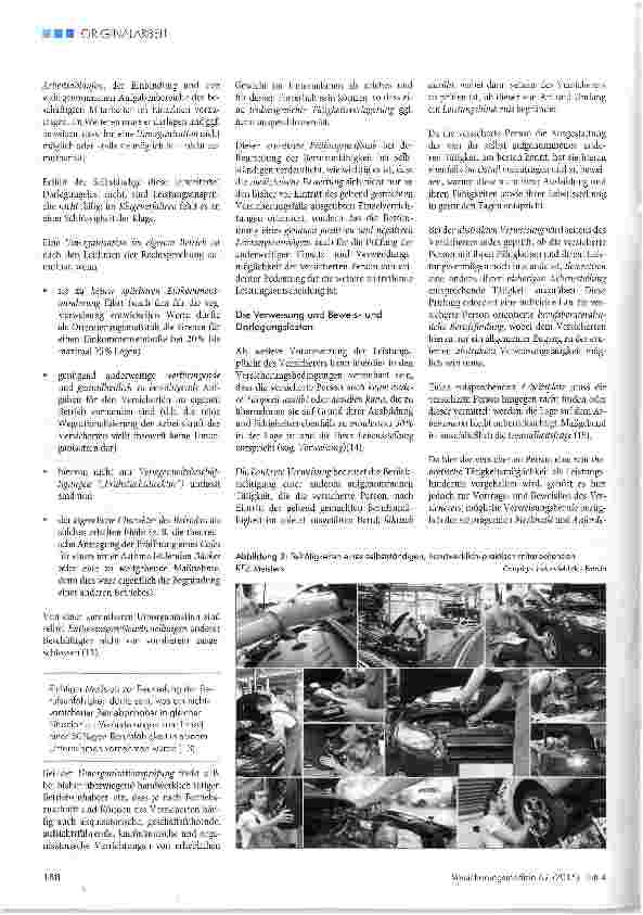 Vorschauseite 5: Berufskundliche Grundlagen für die Beurteilung der Berufsunfähigkeit (I)