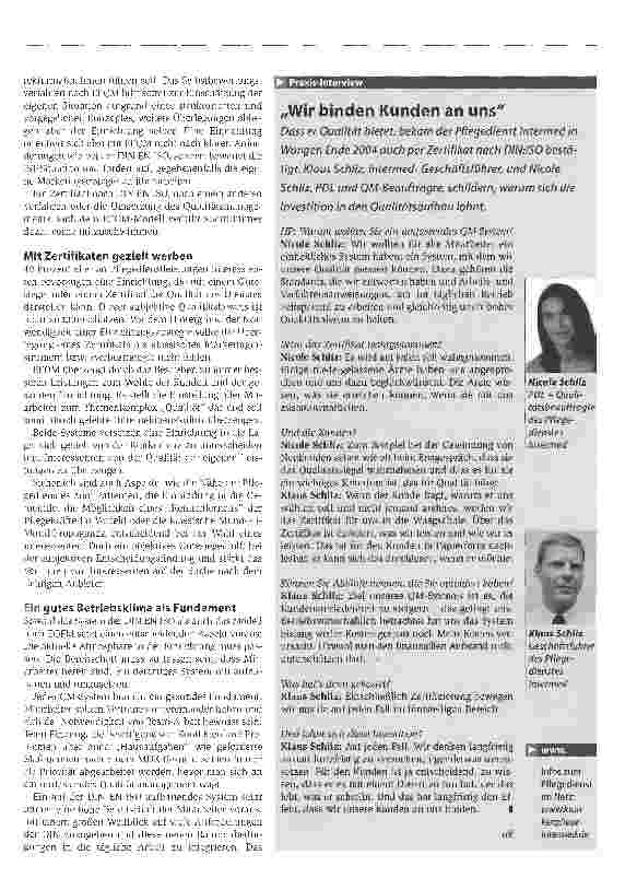 Vorschauseite 4: Das Qualitätshaus schrittweise errichtenWas beim Aufbau eines QM-Systems nach DIN ISO bzw. EFQM zu bedenken ist