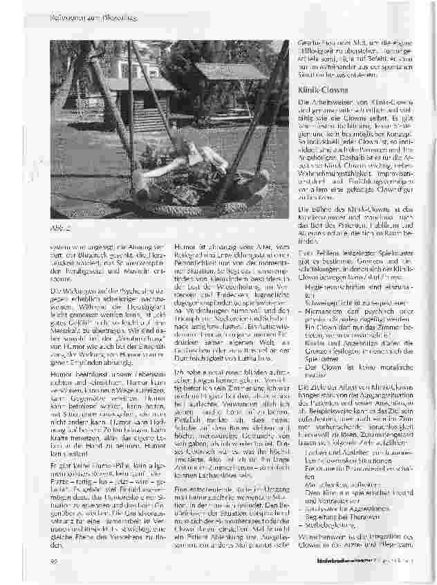 Vorschauseite 2: Humor und Krankheit