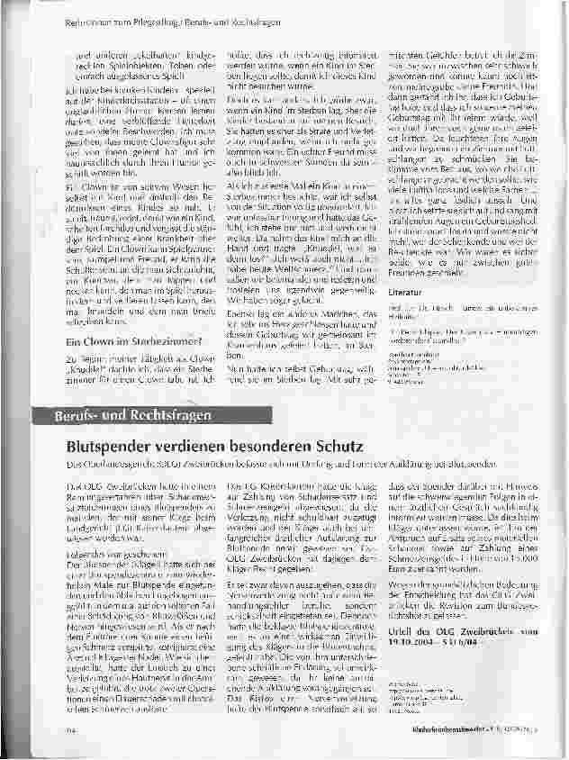 Vorschauseite 4: Humor und Krankheit