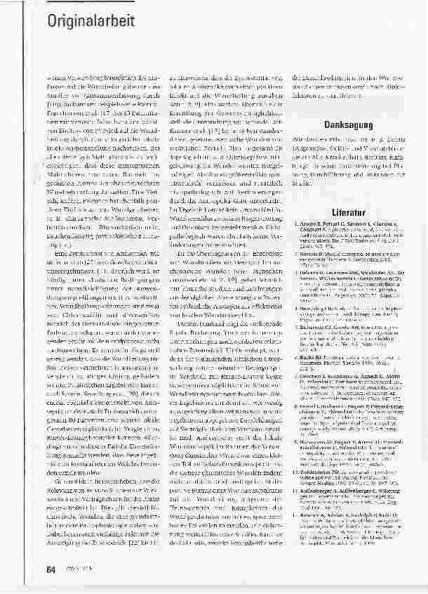 Vorschauseite 5: Beeinflussung der Wundheilung bei chronischen Beinulzera durch ein lokales Octenidindihydrochloridhaltiges Wundantiseptikum
