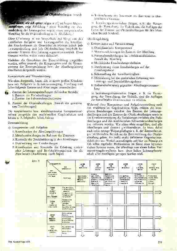 Vorschauseite 3: Matrix - Organisation im Krankenhaus