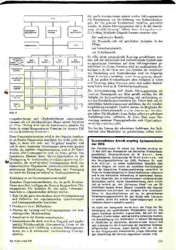 Vorschauseite 5: Matrix - Organisation im Krankenhaus
