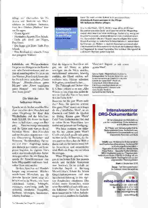 Vorschauseite 4: EIN GUTES WORT SCHENKEN