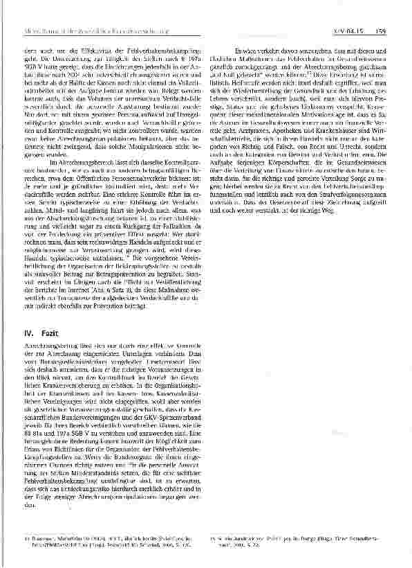 Vorschauseite 5: Betrug in der gesetzlichen Krankenversicherung: Was sagt die Kriminologie?