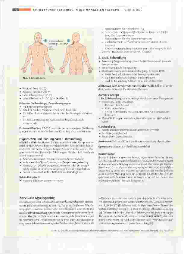 Vorschauseite 2: Screening-Prozedere: Gefahrensituationen bei Patienten mit HWS-Symptomen