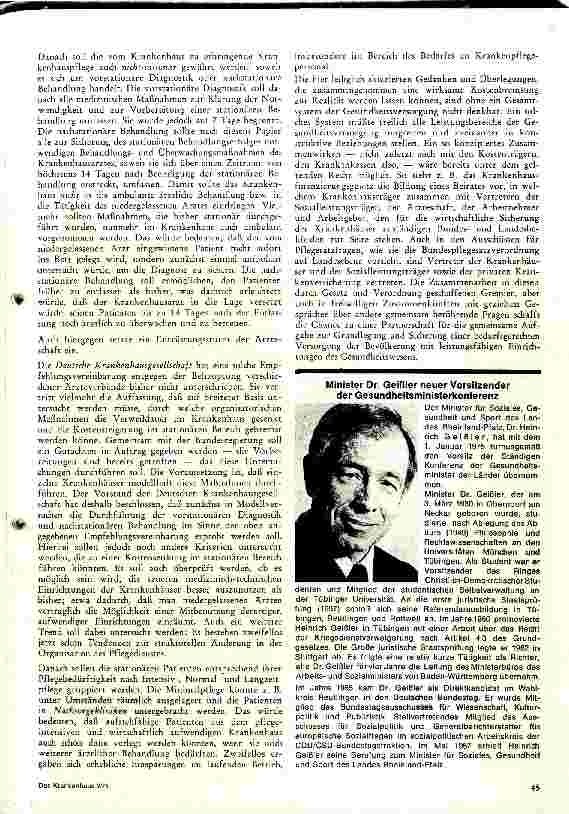 Vorschauseite 5: Krankenhäuser sind keine Kostenhyänen