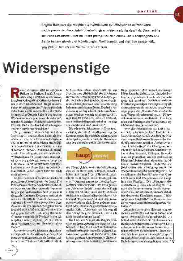 Vorschauseite 2: Die Widerspenstige