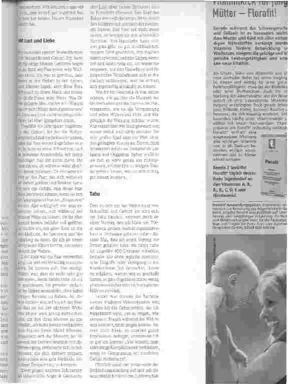 Vorschauseite 2: Von Wehen und Küssen