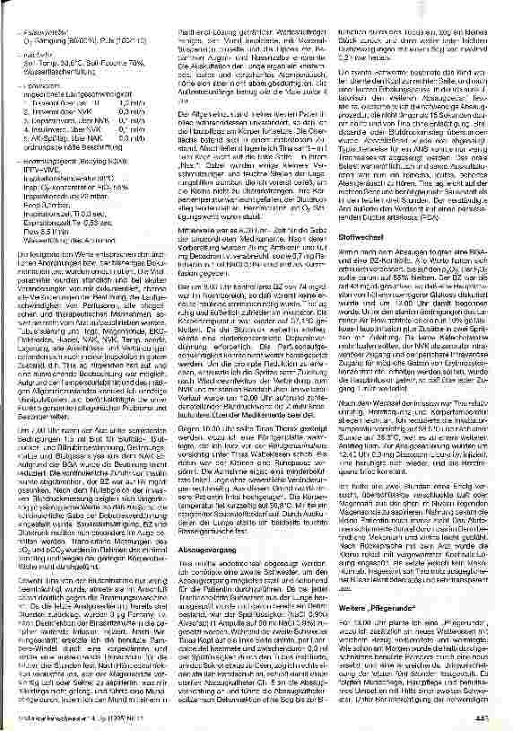 Vorschauseite 3: Pflegebericht über ein extrem unreifes Frühgeborenes mit Atemnotsyndrom