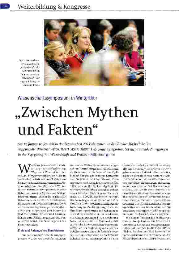 Vorschauseite 1: Zwischen Mythen und Fakten