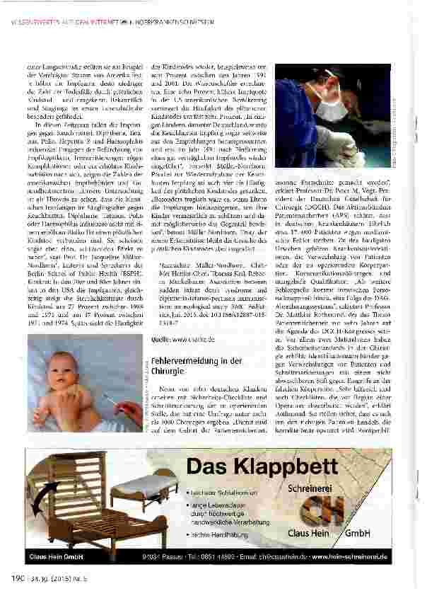 Vorschauseite 2: Wissenswertes aufgeschnappt