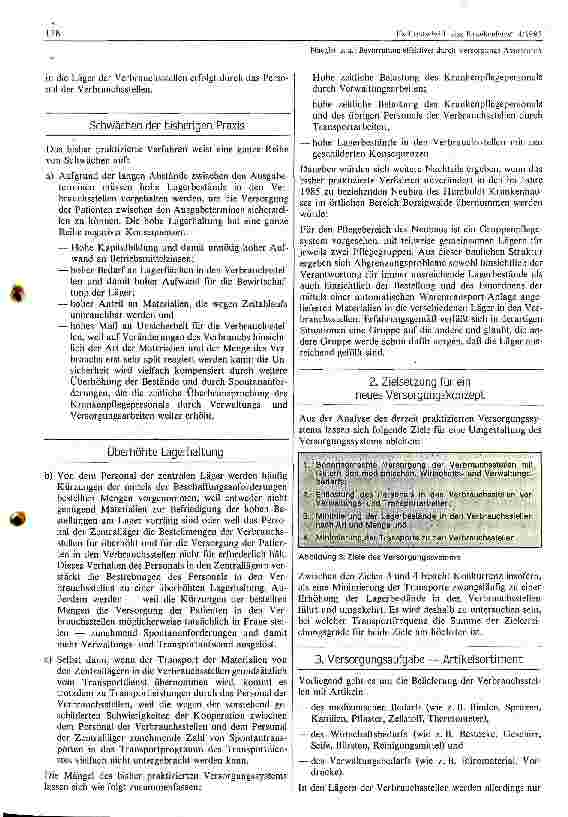 Vorschauseite 3: Bevorratung effiktiver durch Versorgungs- Assistenten