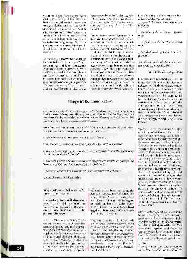 Vorschauseite 3: Im Mittelpunkt: Der Mensch!? Vom Wesen und Werden der Pflege Teil II
