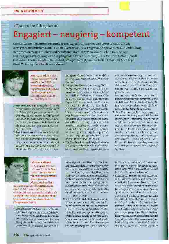 Vorschauseite 1: Engagiert - neugierig - kompetent