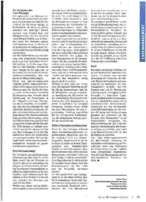 Vorschauseite 2: Konflikte vorprogrammiert?