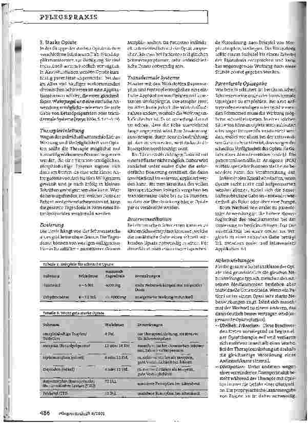 Vorschauseite 3: Schmerzstärke bestimmt Therapie