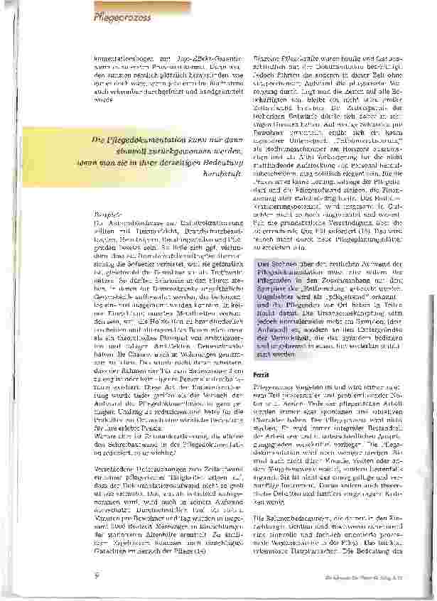 Vorschauseite 4: Prozessuoae Pflege - oder die nächste Fahrt geht rückwärts!