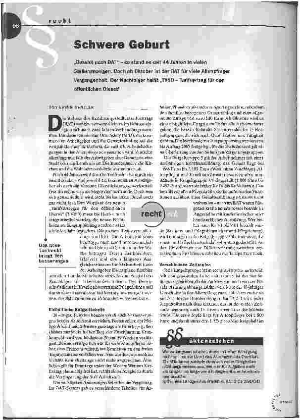 Vorschauseite 1: Schwere Geburt