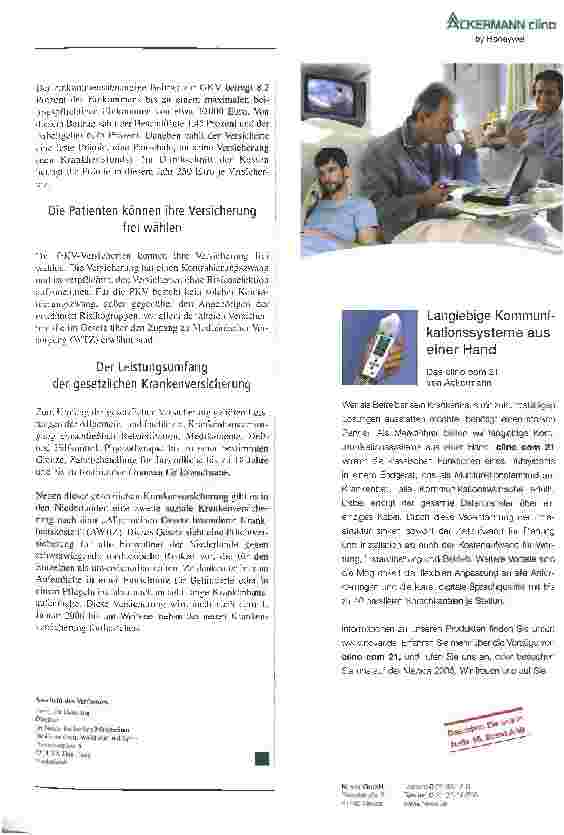 Vorschauseite 3: Die historische Entwicklung der Krankenversicherung in den Niederlanden bis 2005