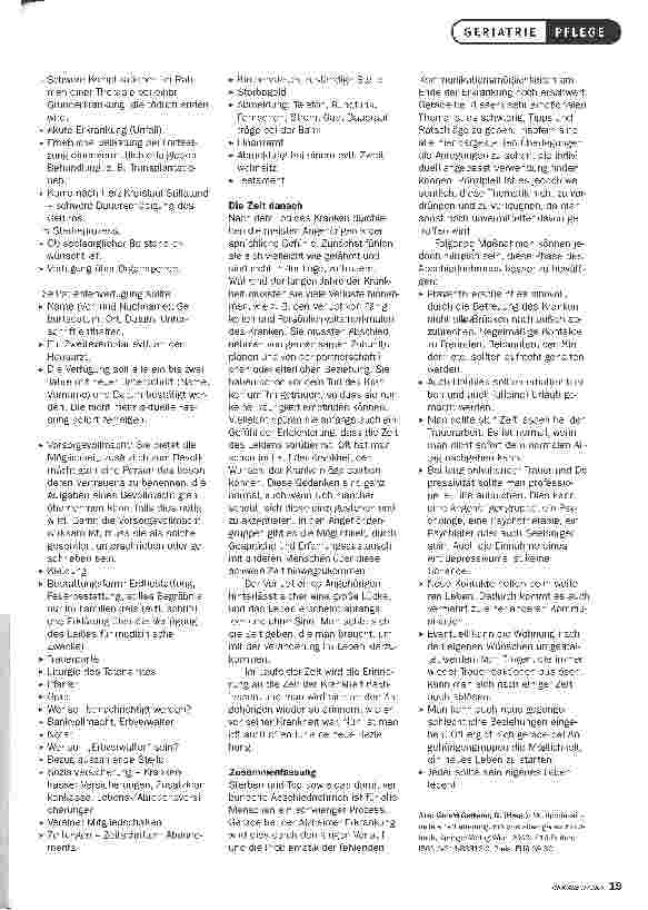 Vorschauseite 6: AbschiednehmenMAN MUSS NICHT IMMER STARK SEIN