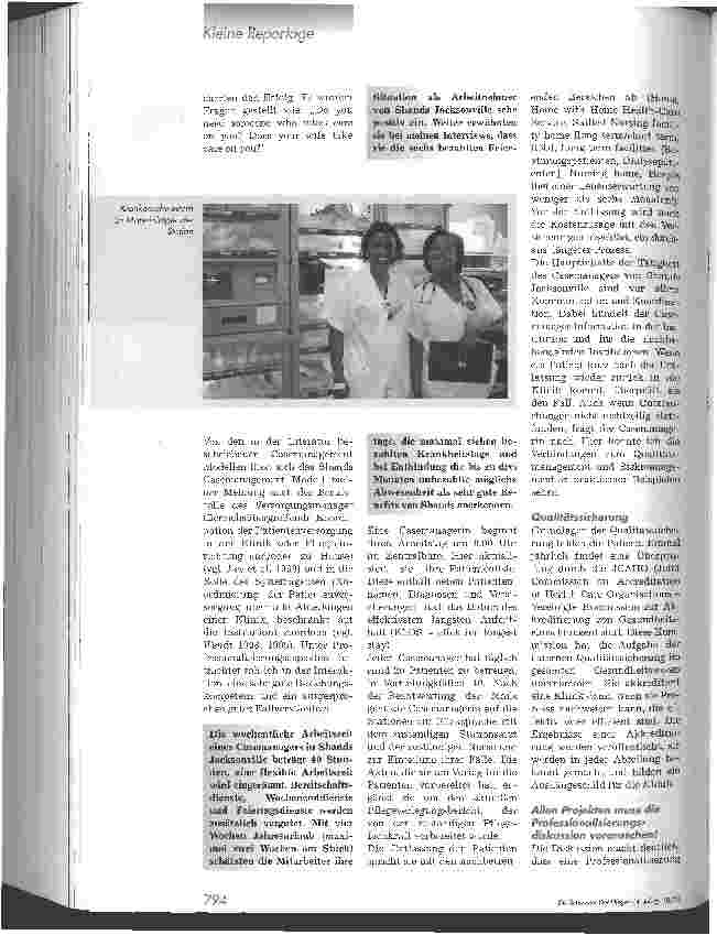 Vorschauseite 3: Hospiitation an der Universitätsklinik Shands Jacksonville/Florida