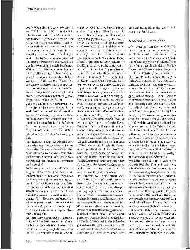Vorschauseite 2: Optimierung von Stationsdispensarien