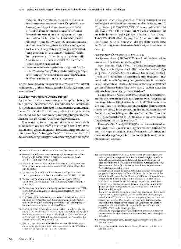 Vorschauseite 3: Befristete Arbeitsverhältnisse im öffentlichen Dienst -materiell-rechtliche Grundlagen